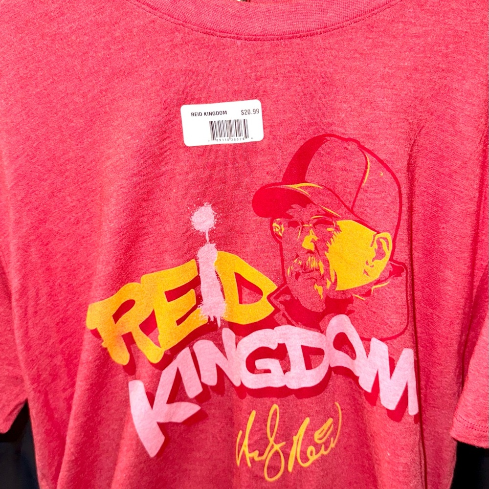 KC Cheifs: Coach Reid Tee- Super Soft (Size;Large) - Picture 3 of 6